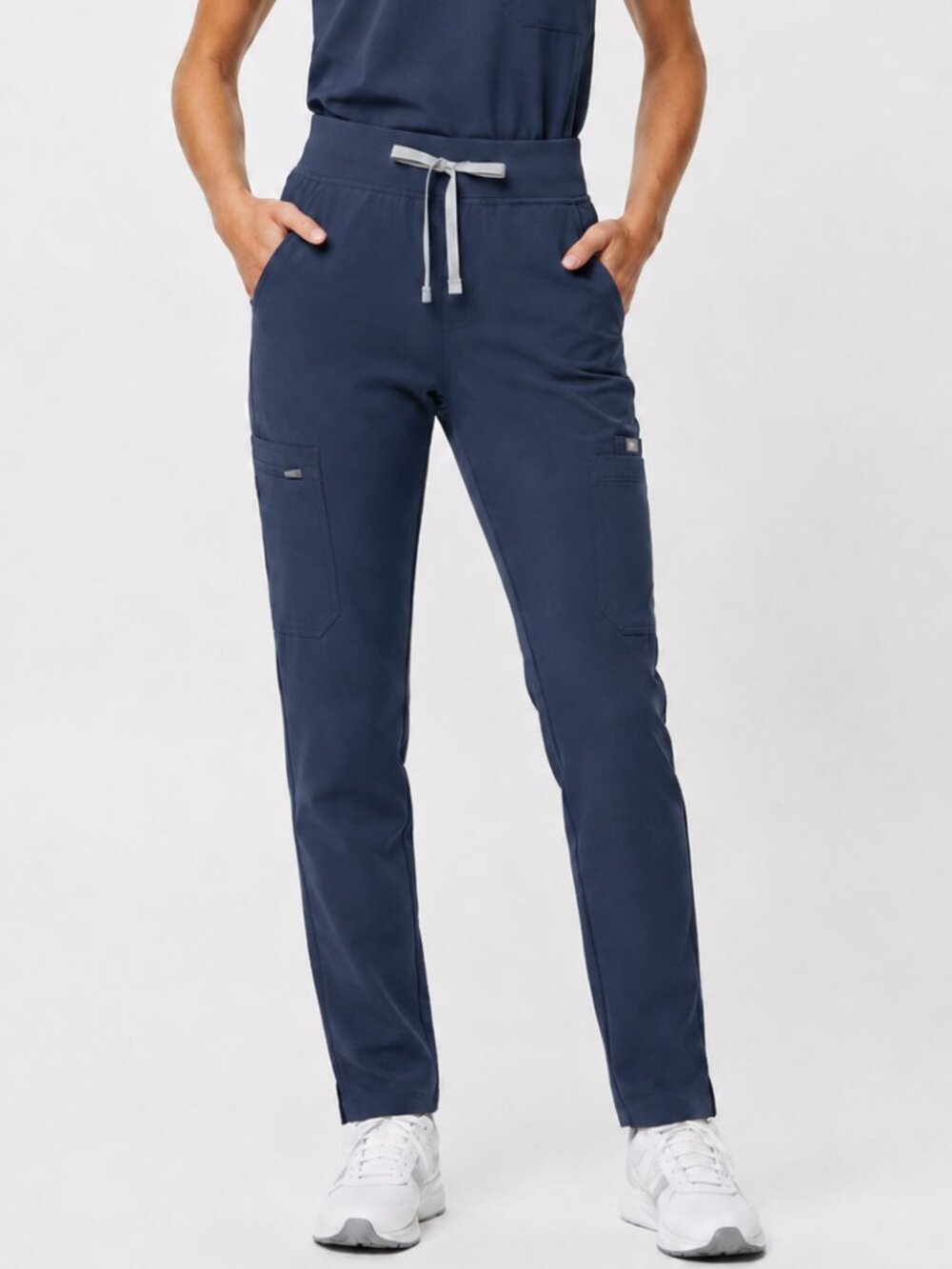 FIGS Yola High-Rise Pants XS Dark Harbor